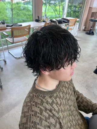 パーマ メンズ and c yumeのヘアスタイル