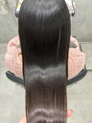 ロング カラー すぐ巻ける縮毛矯正 🍀勝倉　麗のヘアスタイル