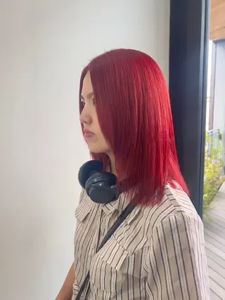 カラー 透明感/血色カラー/ 似合せレイヤー/ゆいのヘアスタイル