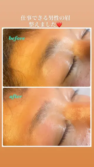 アイブロウ ハーブピーリング/韓国肌管理/フェイシャル/毛穴洗浄/眉毛/顔脱毛【糸脱毛専門】rev所属・ハーブピーリング🌹 毛穴洗浄❤️眉waxのエステ・リラクイメージ