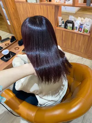 カラー 種子田 結理のヘアスタイル