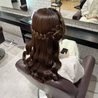 ロング ヘアアレンジ 🎀ヘアアレンジ 🎀ななみのヘアスタイル