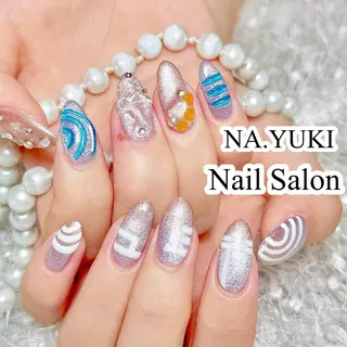 ネイル Miki 🩵のネイルデザイン