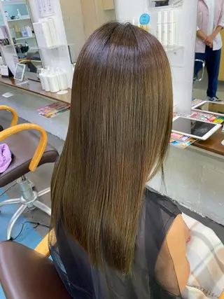 ロング カラー 【髪質改善】に特化 オリーブオイルクラブのヘアスタイル
