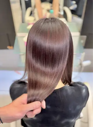 ロング 【美髪ストレート】✨ 小川さくらのヘアスタイル