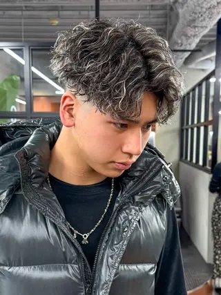 カラー パーマ メンズ 渋谷/メンズ特化/ ショーゴのヘアスタイル