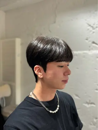 ショート メンズ 韓国メンズヘア/ ダウンパーマ/歩夢のヘアスタイル