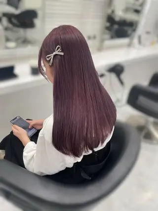 カラー akari🎀🤍 ガーリーstyleのヘアスタイル