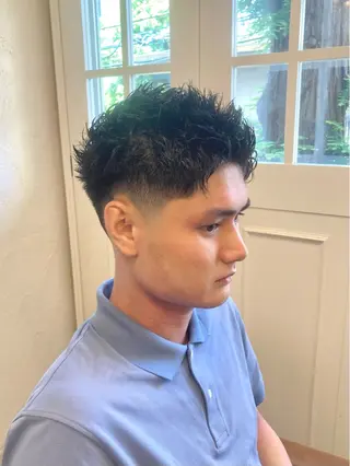 ショート メンズ メンズ/スパイキー ショート/isseyのヘアスタイル