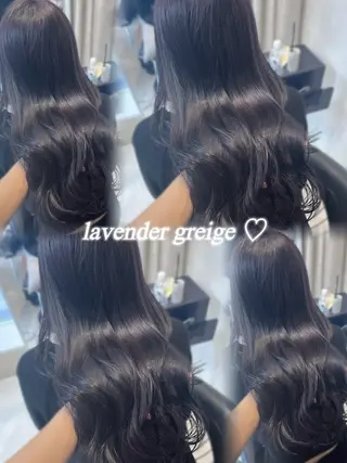 ロング カラー 韓国レイヤー×モテ髪 /MITSUKI🤍のヘアスタイル