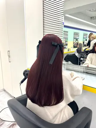 ロング カラー ヘアアレンジ 🎀Girly艶髪カ ラー🎀Harukaのヘアスタイル