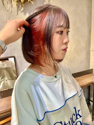 ミディアム December/ jingumae所属・【カットモデル募集】 yuzuのヘアスタイル