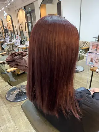 ミディアム カラー ハイトーンカラー 坂本 翼のヘアスタイル