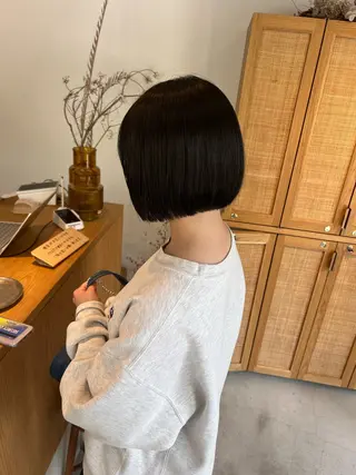 ショート pele 梅田　annex所属・PELEハイトーン shinobuのヘアスタイル