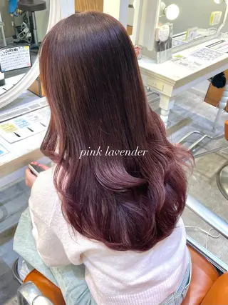 ロング カラー ハイトーンカラー/ 長さだし🐇きょうかのヘアスタイル