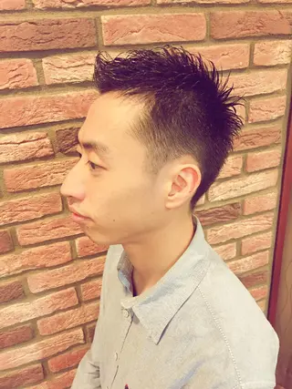 ショート グレイスフルバーバープラチナム六本木店所属・六本木メンズヘア 大橋勇貴のヘアスタイル