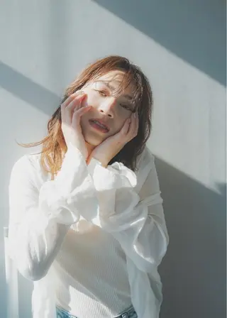 セミロング 柳下 涼のヘアスタイル