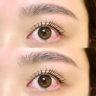 マツエク・マツパ アイブロウ eyelist ⌇ minami 𖠚ᐝのマツエク・マツパデザイン