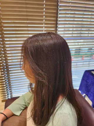ロング カラー/髪質改善/ カット/にこるのヘアスタイル