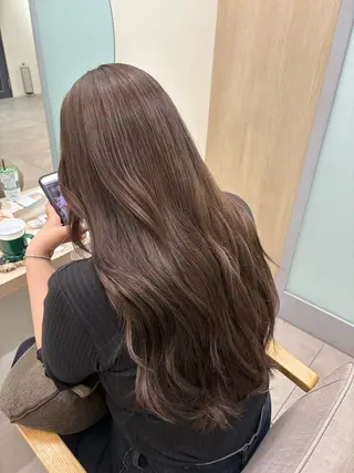 ロング カラー Uni江坂所属・咲羽/ カラーモデル🌀のヘアスタイル