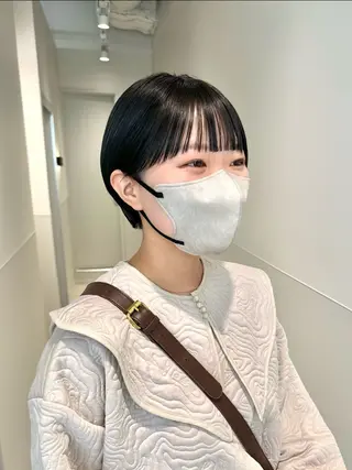 ショート カラー salowin梅田茶屋町north所属・くがれいじ 梅田/ショート/ボブのヘアスタイル
