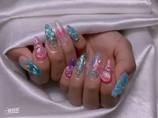 ネイル M2ネイルサロン【長さ出し&フィルイン導入店】所属・長さ出し専門店 RIRIのネイルデザイン