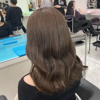 セミロング 💍大人デザイン /ハイトーン♡リクトのヘアスタイル