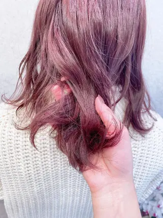 ミディアム カラー kaho🧸 / 大人styleのヘアスタイル