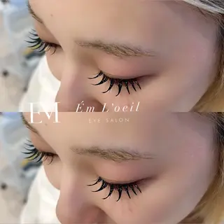 マツエク・マツパ Em Loeil原島 束感まつげ/ユウリのマツエク・マツパデザイン