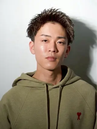 ショート メンズ 柴田 嘉文のヘアスタイル
