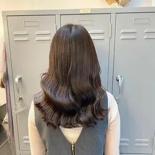 セミロング カラー ヘアアレンジ 🌷愛されヘア🌷 伊藤　万裕のヘアスタイル