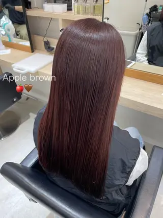 ロング カラー 🍒透明感カラー NO.1/ララ🍒のヘアスタイル