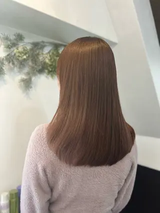 ミディアム カラー hair salon mtm所属・🕊mtm🫧梅田/ 定額制/透明感/艶髪のヘアスタイル