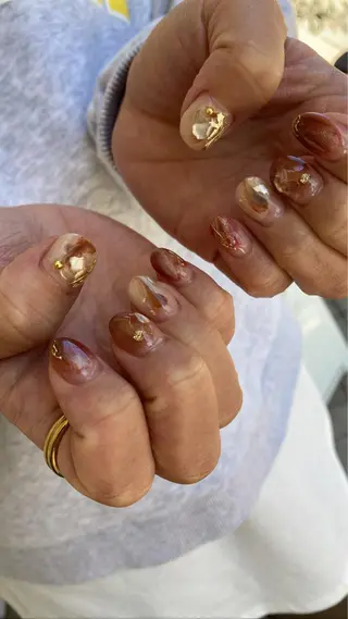 ネイル nailsalon　hue所属・小山 羽奈のネイルデザイン