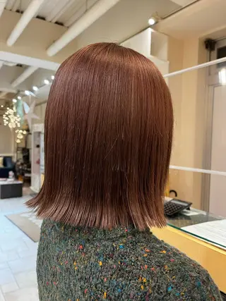 カラー レイヤー/暖色/ 髪質改善/永礼芳果のヘアスタイル