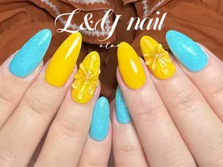 ネイル L&Y Nail🎀 思雪のネイルデザイン