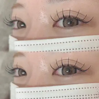 マツエク・マツパ CHISATO ⠀のマツエク・マツパデザイン