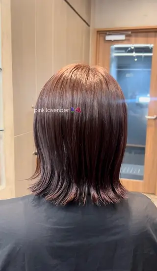 カラー しずく🤍🧸 / fifthパーマのヘアスタイル