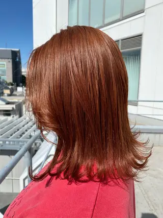 セミロング カラー レイヤー/ハイトーン 🧸SENAのヘアスタイル