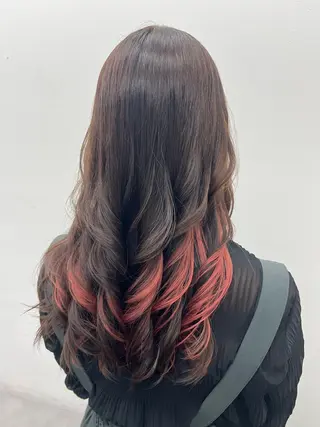 ミディアム カラー ハイトーン /愛子のヘアスタイル