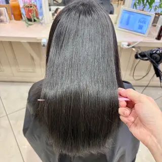 ミディアム ボブ職人/ボブ縮毛 髪質改善のヘアスタイル