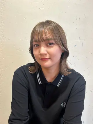 ミディアム dulce oro所属・円山/ブリーチ/暖色 Kiriのヘアスタイル