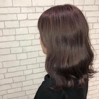 ミディアム 🍑とたに ももか🍑のヘアスタイル