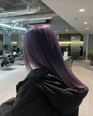 カラー films所属・AYA/films 韓国/レイヤー／ボブのヘアスタイル