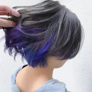 ショート カラー 🥇近藤 恭輔🥇 Recharme新保のヘアスタイル