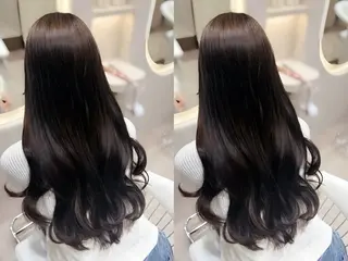 ロング 上品♡韓国レイヤー ‎🤍のの‎🤍のヘアスタイル