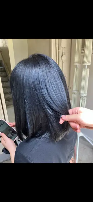 カラー 佐藤里菜🎀 /モデル募集してますのヘアスタイル