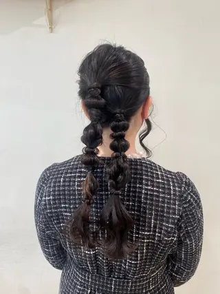 ヘアアレンジ ブリーチ/eye/ カット/ココミ🧚のヘアスタイル