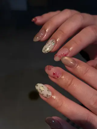 ネイル butterflower所属・藤井 里世のネイルデザイン