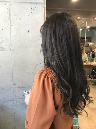 ロング カラー 竹嶌 健吾のヘアスタイル